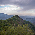 Storm clouds over Green mountains